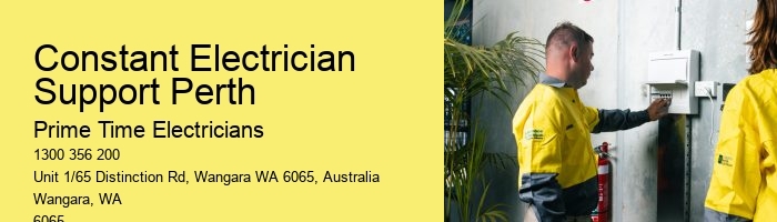 Perth Electrician: Ready for Emergencies
