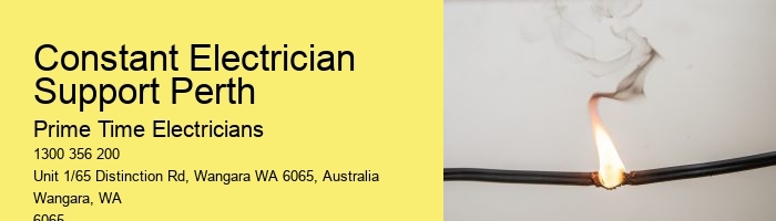Constant Electrician Support Perth