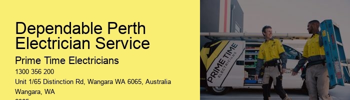 Perth's Immediate Electrician Response Team