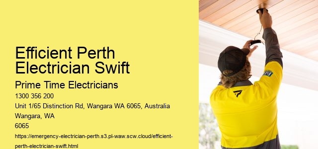 Perth Electrician for Emergency Electrical Services