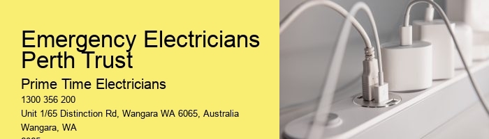 Emergency Electrical Support by Perth Electricians