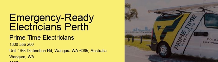 Emergency Electrician Perth: Ready to Assist