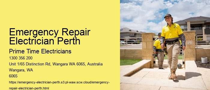 Emergency Repair Electrician Perth