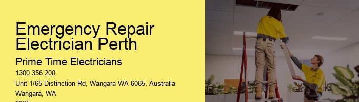 Perth’s Quick Fix Emergency Electrician