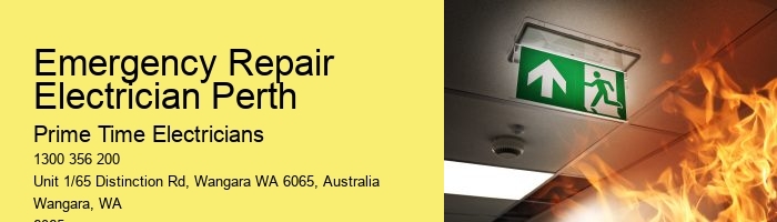 Rapid Perth Electrician for Emergency Situations