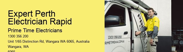 Expert Perth Electrician Rapid