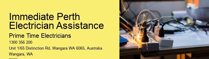 Immediate Perth Electrician Assistance