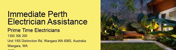 Perth's Immediate Electrician Assistance