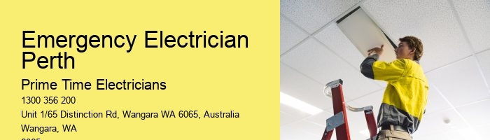 Perth Electrician: Handling Electrical Urgencies