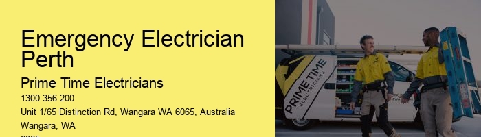 Emergency Electrician Perth