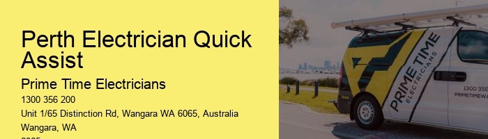Perth's Quick-Response Electrician Service