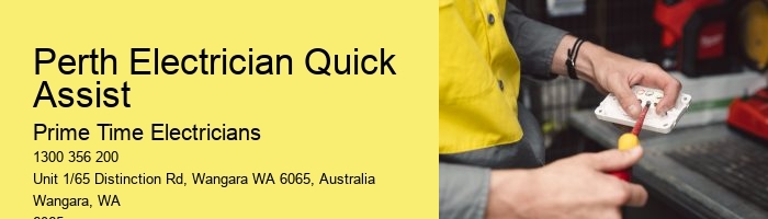 24-Hour Perth Electrician Emergency Service
