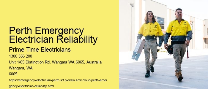 Perth Electrician for Emergency Electrical Repair