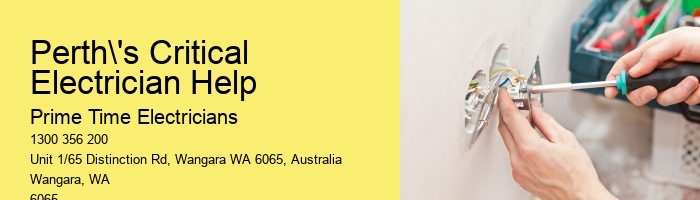 Perth’s Quick Response Electrician