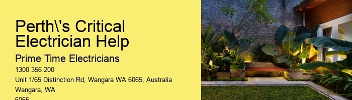 Emergency Electrician Service in Perth
