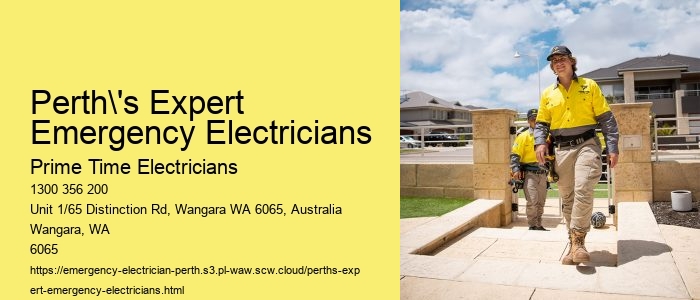 Perth Electrician Ready for Emergency Calls