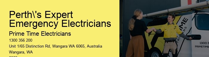 Trusted Emergency Electrician for Perth