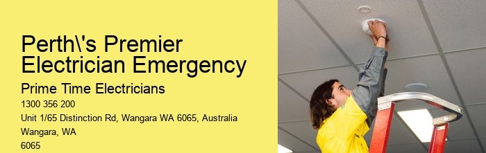 24/7 Electrician for Perth's Emergencies