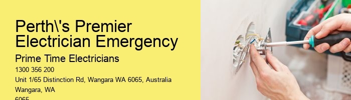24/7 Electrician for Perth's Emergencies