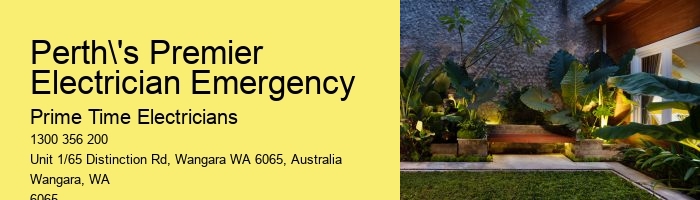 Electrician Perth Emergency Situations