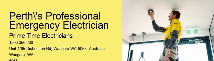 Perth's Professional Emergency Electrician