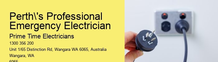 Electrician for Perth's Emergency Needs