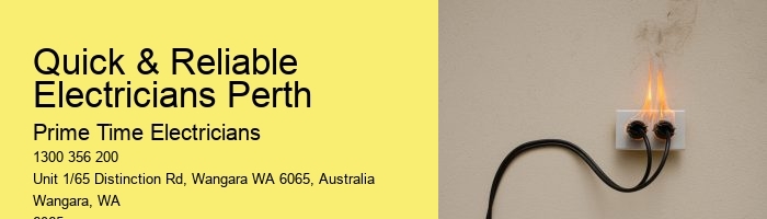 Quick & Reliable Electricians Perth