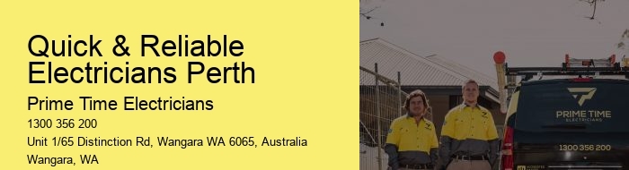 Perth Emergency Electrician: Quality Service