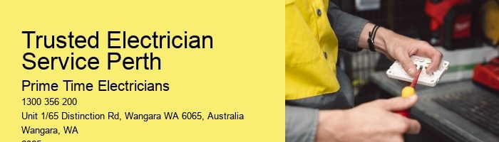 Trusted Electrician Service Perth