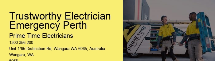 Perth's Rapid Emergency Electrician Response