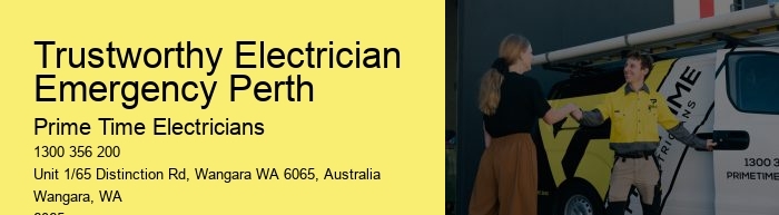 Expert Emergency Electrician in Perth